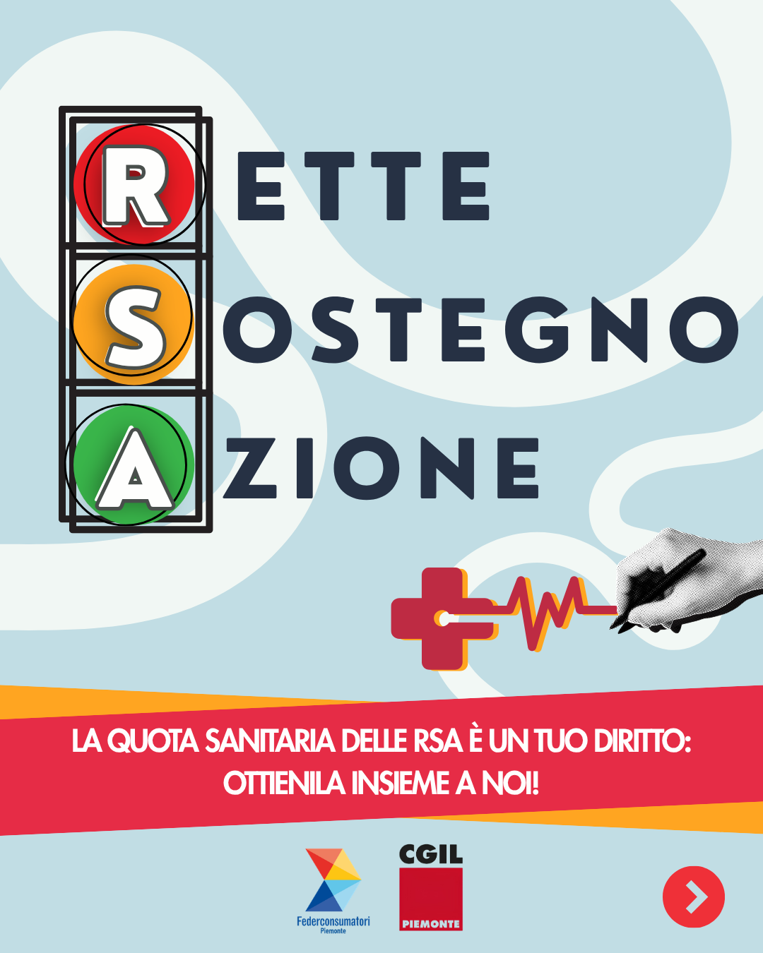 Rette, Sostegno, Azione: al via la campagna regionale per garantire la quota sanitaria delle RSA