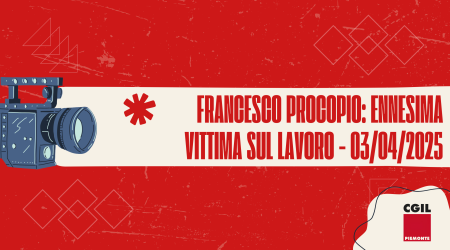 Francesco Procopio: ennesima vittima sul lavoro - 03/04/2025
