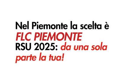 Lavoratrici e lavoratori della conoscenza scelgono il quadrato rosso: FLC CGIL è prima lista in Piemonte