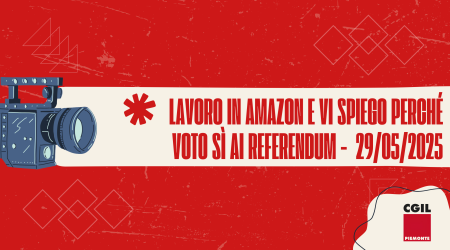 Lavoro in Amazon e vi spiego perch&eacute; voto s&igrave; ai referendum - 29/05/2025