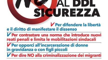 No al DDL Sicurezza del governo Meloni: le piazze del Piemonte di CGIL e UIL