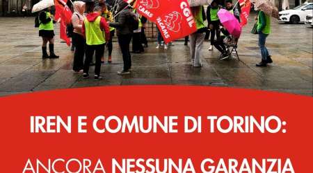 Iren e Comune di Torino: ancora nessuna garanzia per le lavoratrici e i lavoratori dello sportello di via Confienza