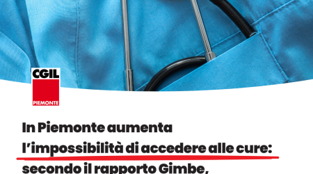 In Piemonte aumenta l'impossibilità di accedere alle cure: secondo il rapporto Gimbe, il 9% rinuncia al medico. Cara Regione, è tempo di agire