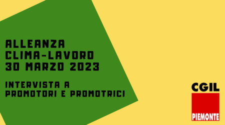 Alleanza Clima Lavoro: perché è necessario e cosa stiamo facendo