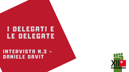 I delegati delle categorie: Daniele Davit, FLAI