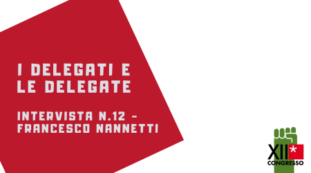 I delegati delle categorie: Francesco Nannetti, FP